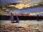 Gera sunset scene Winslow Homer